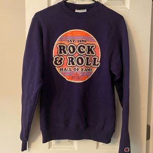 Rock and Roll hall of fame crewneck